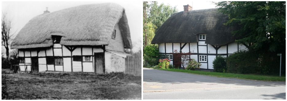 Thatch Cottage then and now