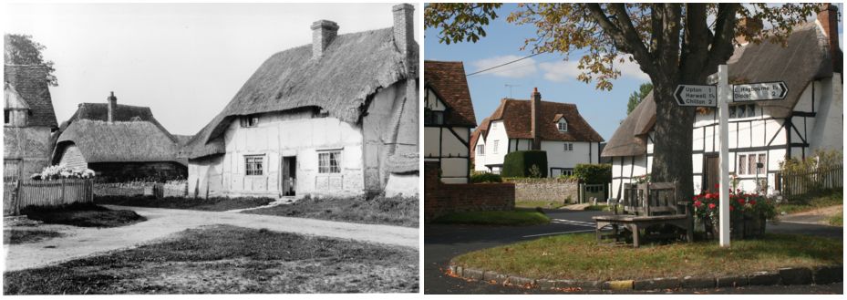 York farm cottage then and now